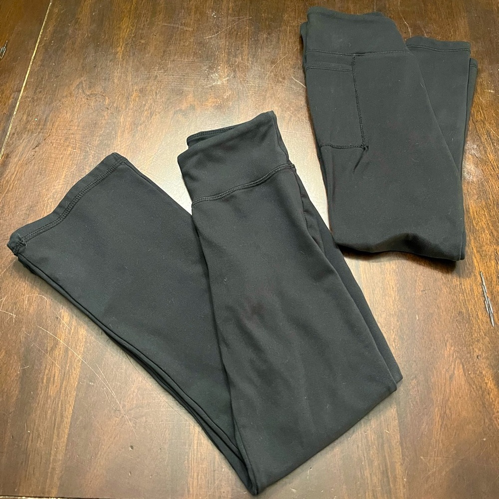 2 pairs Black Leggings